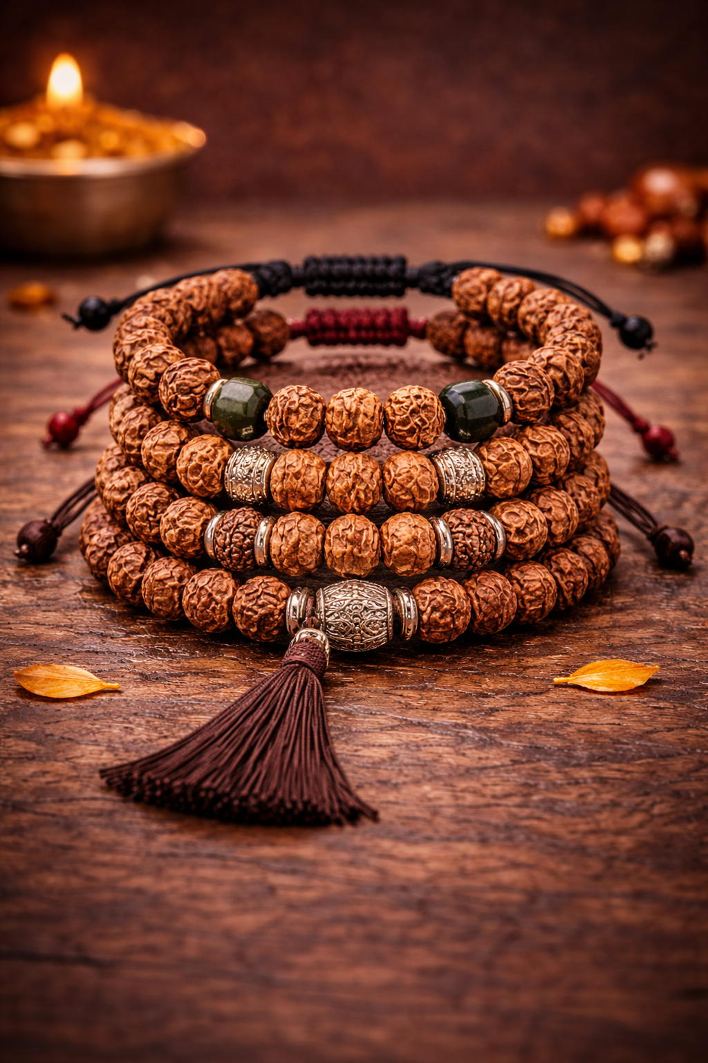 5 Mukhi Rudraksha Bracelet